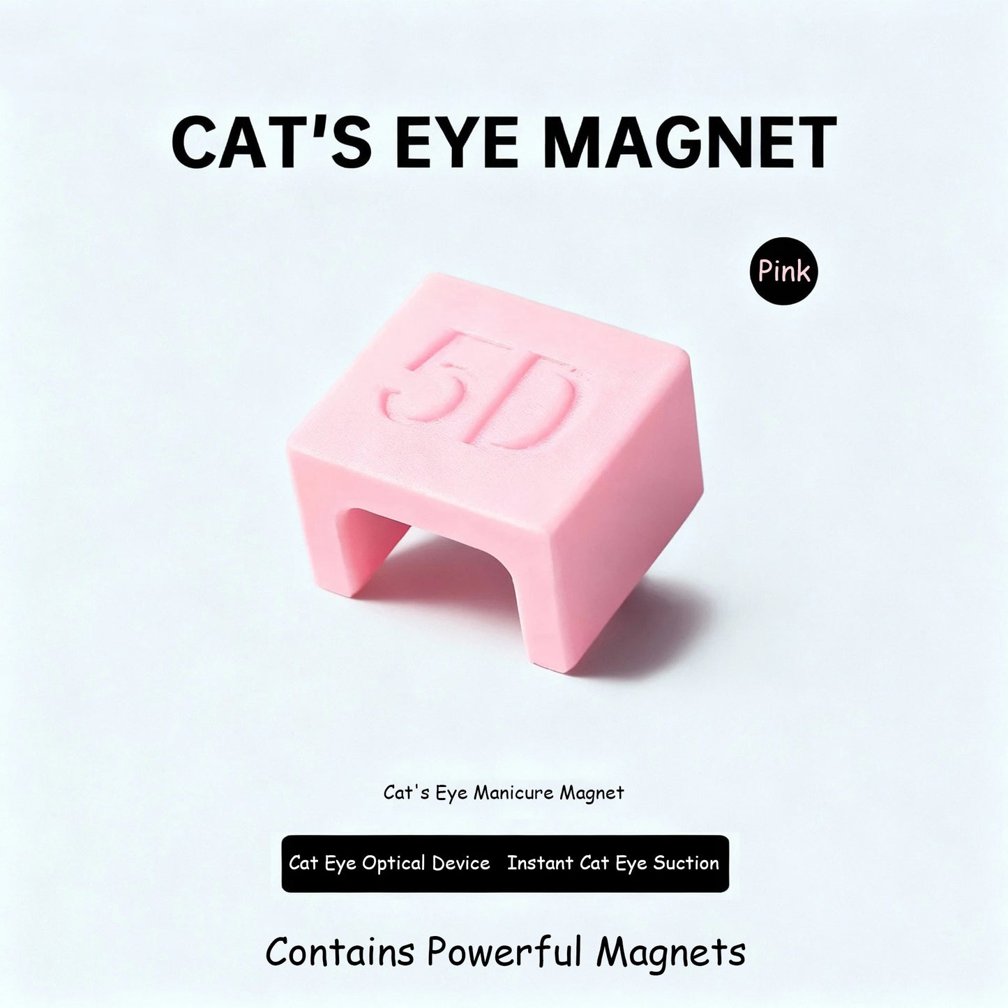 Transform Your Nails with the 5D Automatic Cat Eye Magnet - Create Stunning Cat Eye Gel Effects with Ease!