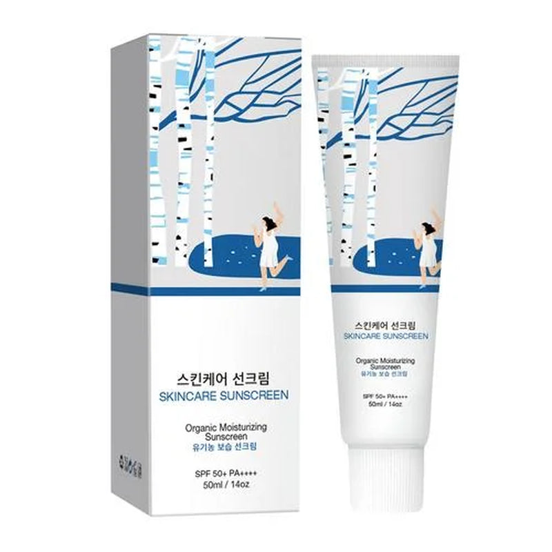 2/1Pcs SPF50+ Sunscreen Cream Centella Strong UV Protection Water-Based Sunscreen Sun Body Sunblock Moisturizing Skin Care