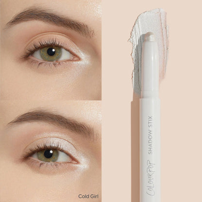 ColourPop Shadow Stix Eyeshadow Stick – Creamy Long-Wearing Pigmented Eye Makeup with Built-In Sharpener