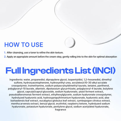 Re:Nk Hyper Hyal Plumping Ampoule – Moisturizing Facial Serum with Hyaluronic Acid, Panthenol and Allantoin, Enhance Skin Glow and Pore Care, Deep Hydration for Dry Skin, K-Beauty Skincare (3.38 Fl Oz)