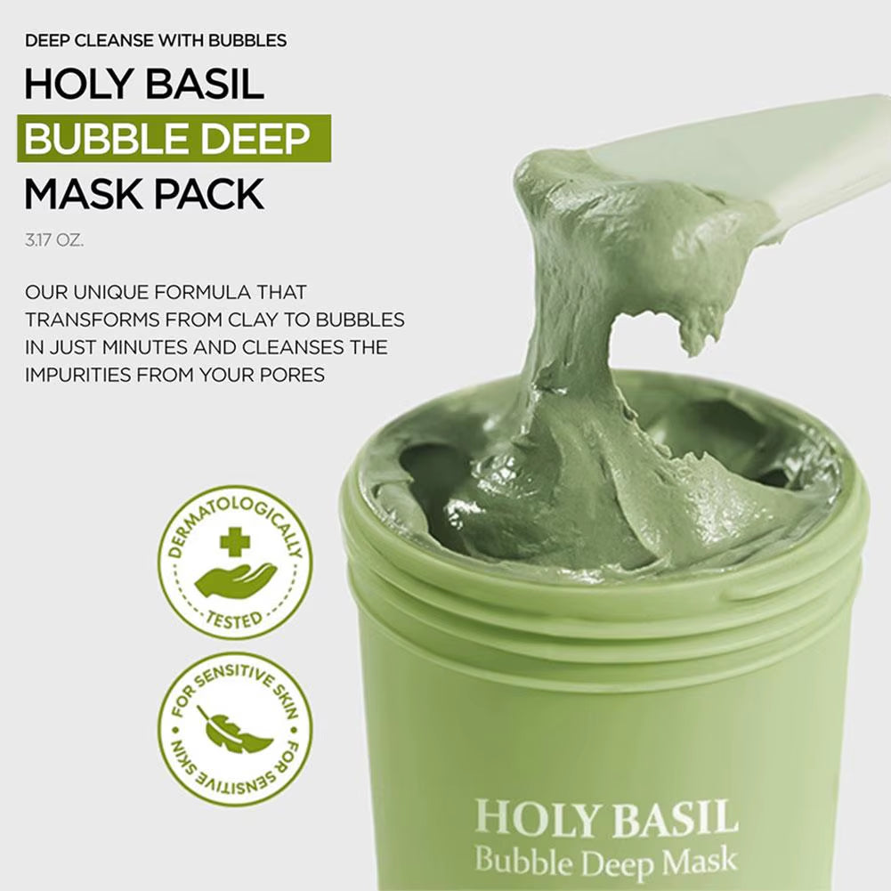 Korean Bubble Facial Mask – Deep Cleansing & Pore Care Skincare