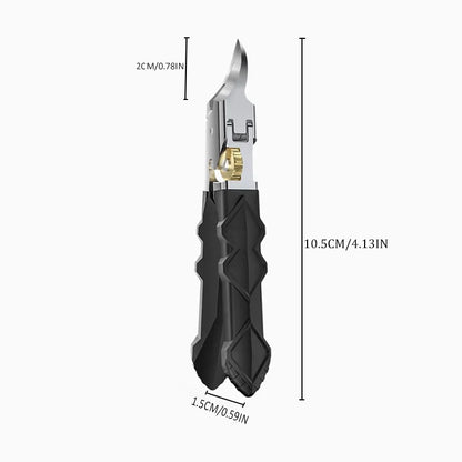 Nail Clippers, Ultra-Sharp Slanted Nail Clippers, Household Nail Clippers for Thick Nails and Hangnails, Large Nail Clippers