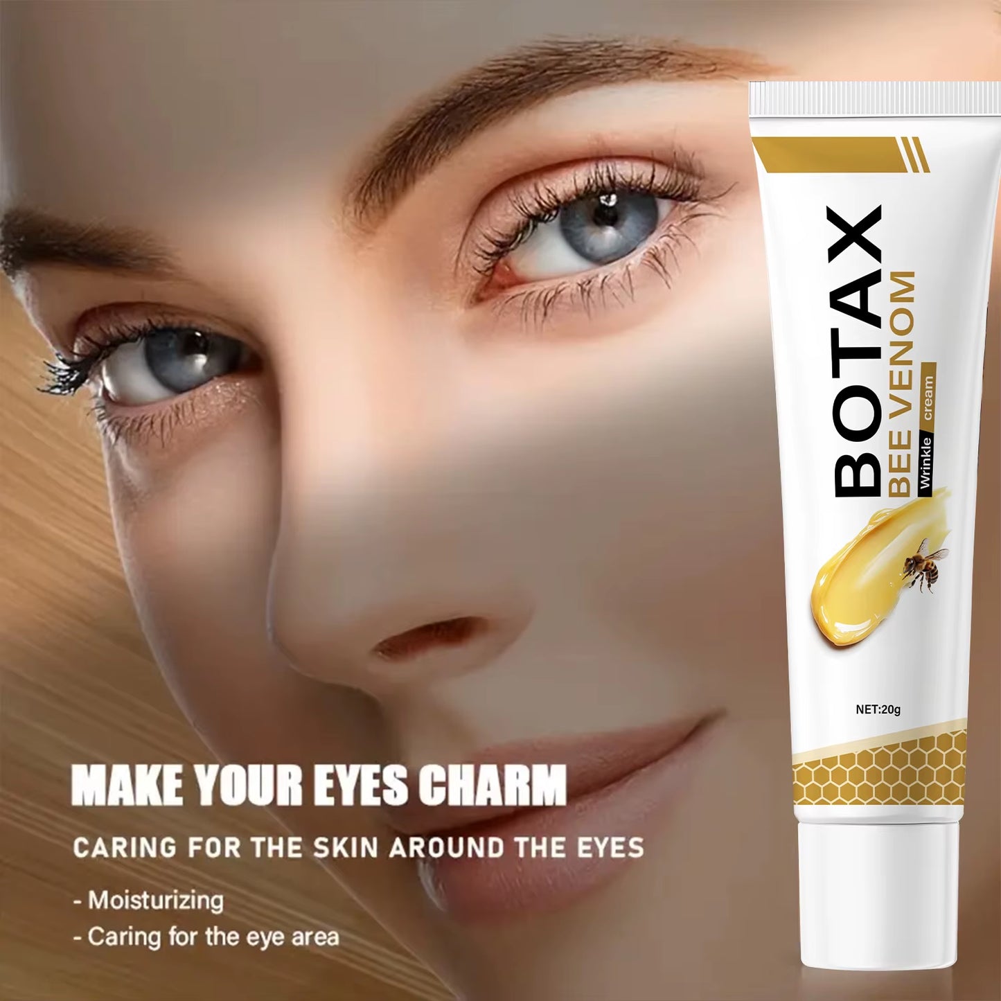 Bee Venom Eye Cream – Hydrating & Smoothing Daily Eye Care