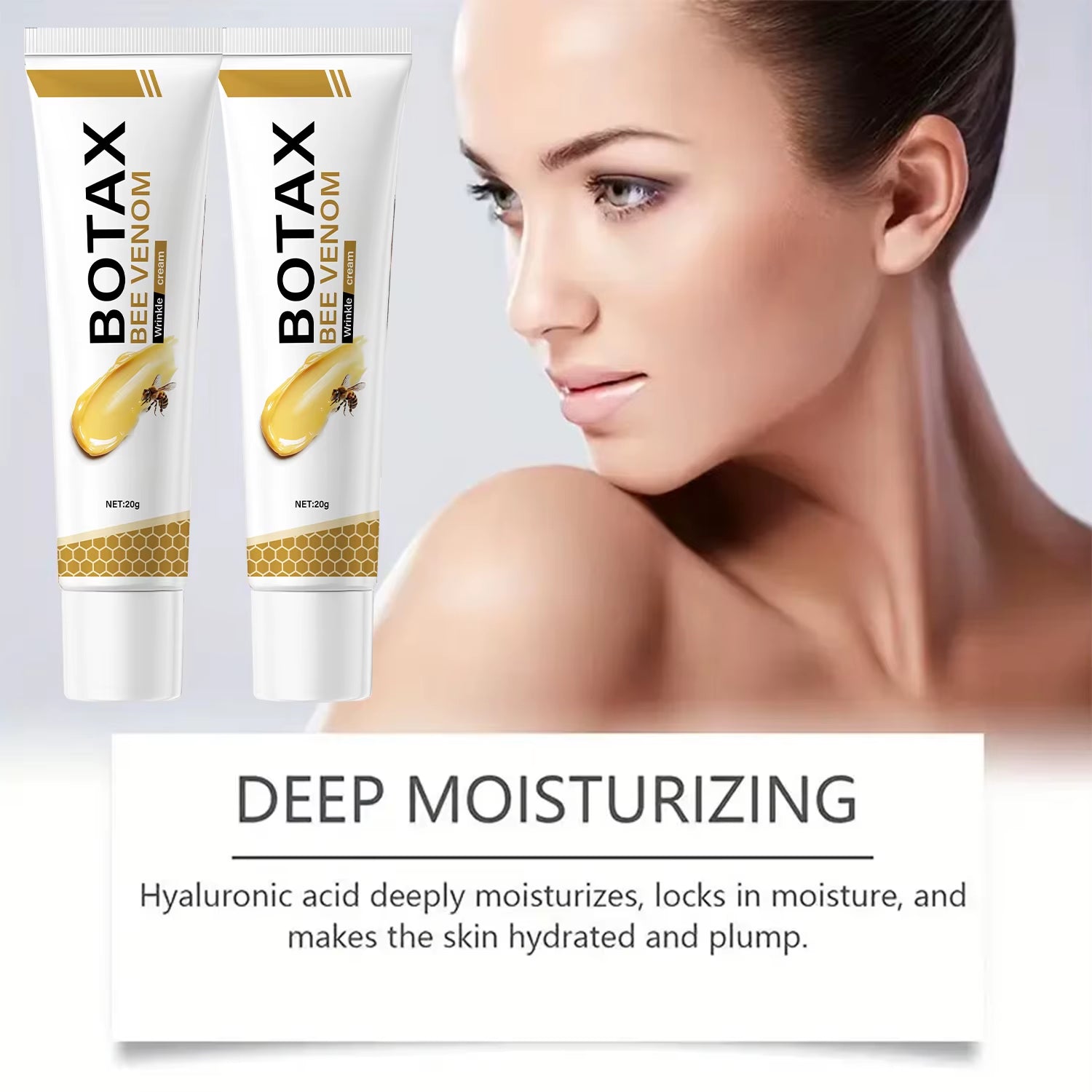 Bee Venom Eye Cream – Hydrating & Smoothing Daily Eye Care