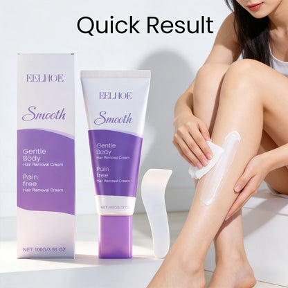 Moisturizing Hair Removal Cream – Gentle Body Hair Removal Lotion