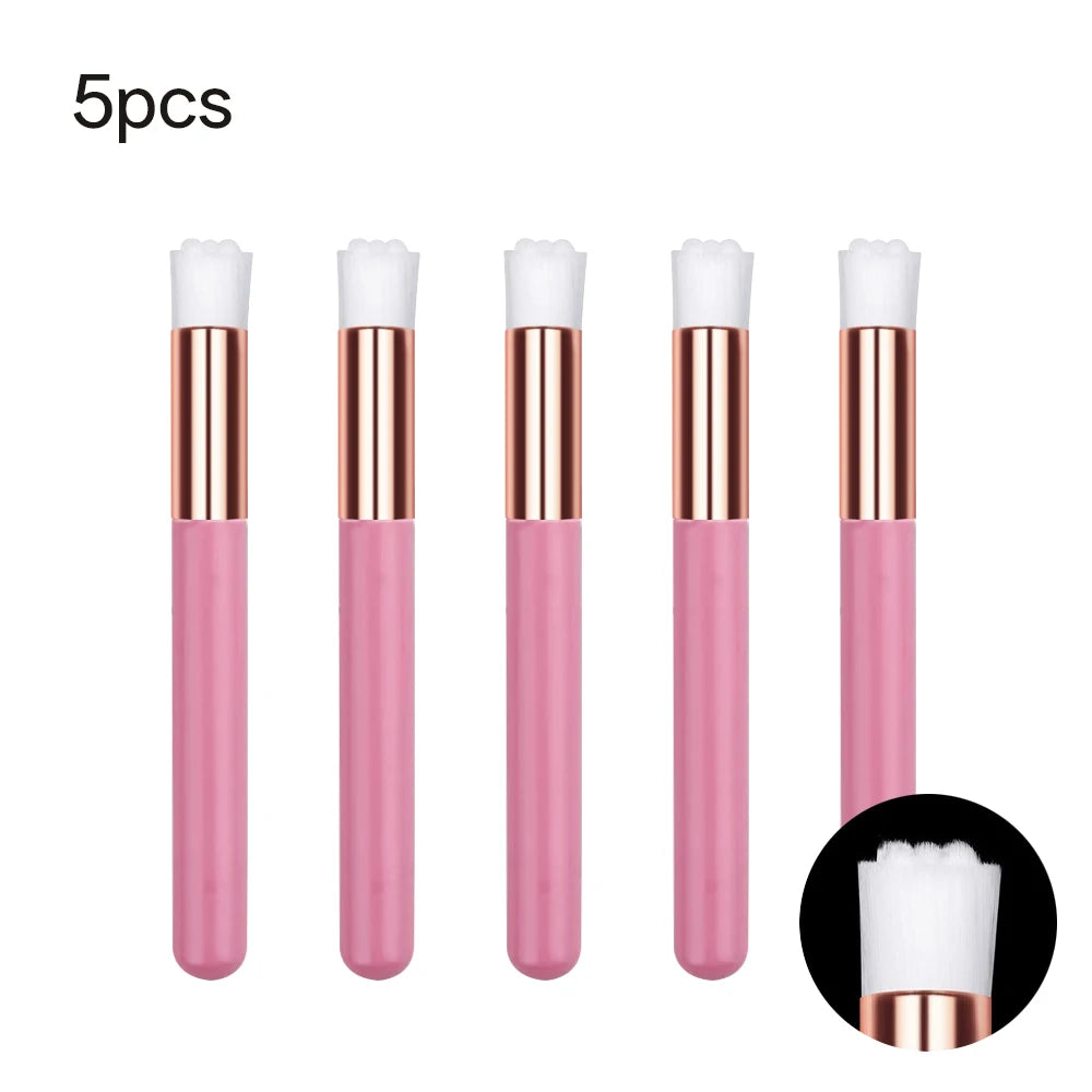 5/20/50/100Pcs Wimper Reinigingsborstel Lash Shampoo Borstel Voor Wimper Extensions Peel off Neus Porie Comedondrukker Tools