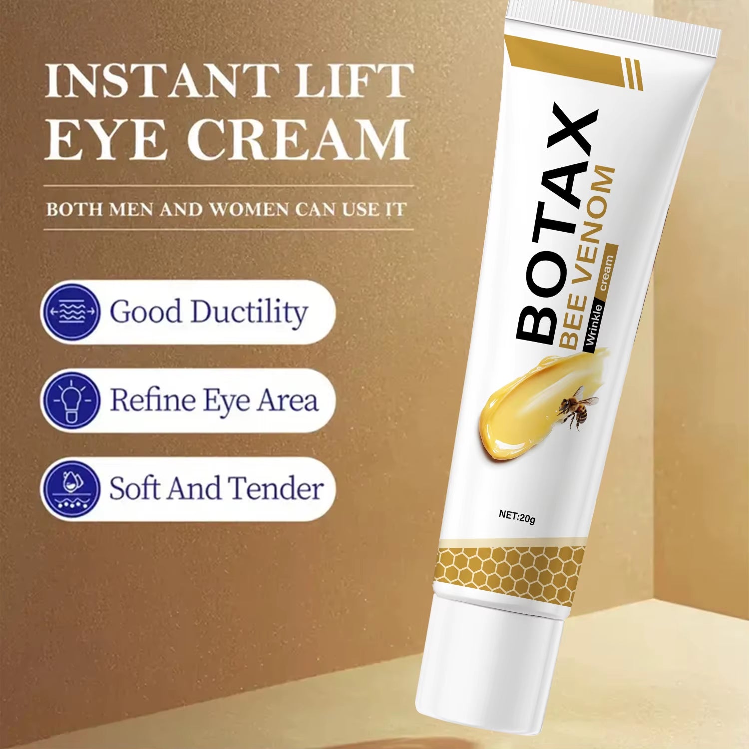 Bee Venom Eye Cream – Hydrating & Smoothing Daily Eye Care