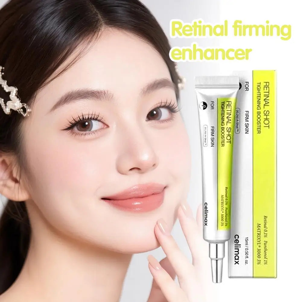 Celimax Premium Retinol Shot Elastic Care Eye Cream Collagen Peptide Lifting&Firming Cream Tightening Booster Moisturizing Cream