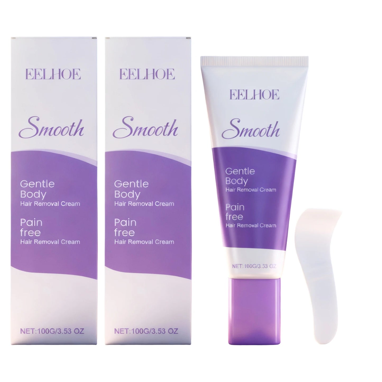 Moisturizing Hair Removal Cream – Gentle Body Hair Removal Lotion