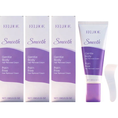 Moisturizing Hair Removal Cream – Gentle Body Hair Removal Lotion