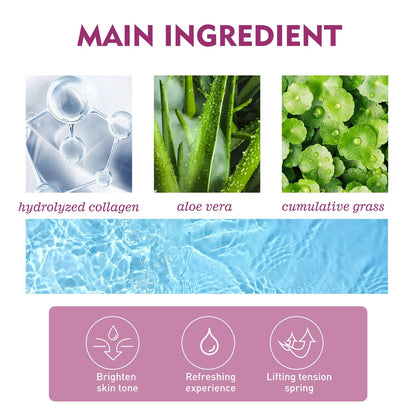 40g Hydrolyzed Collagen Neck Cream – Firming & Lifting Moisturizer for Neck and Décolletage, Anti-Wrinkle & Skin Rejuvenation Care