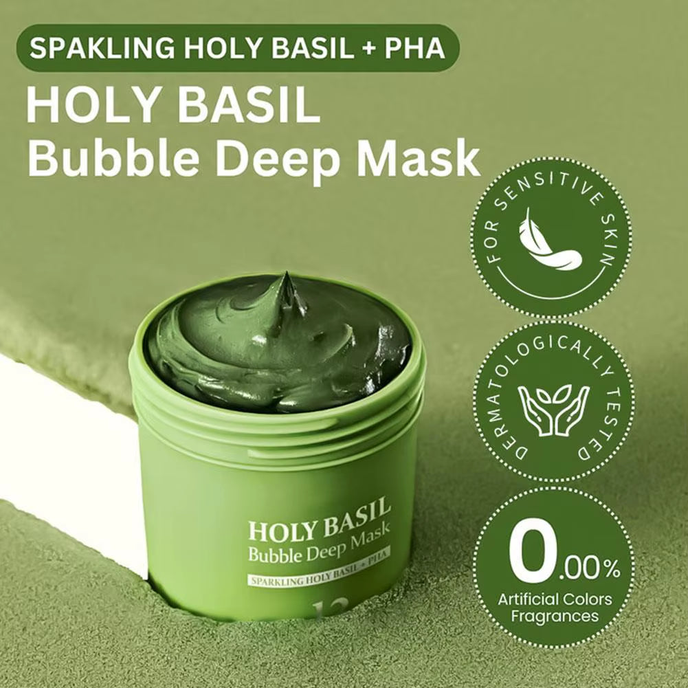 Korean Bubble Facial Mask – Deep Cleansing & Pore Care Skincare