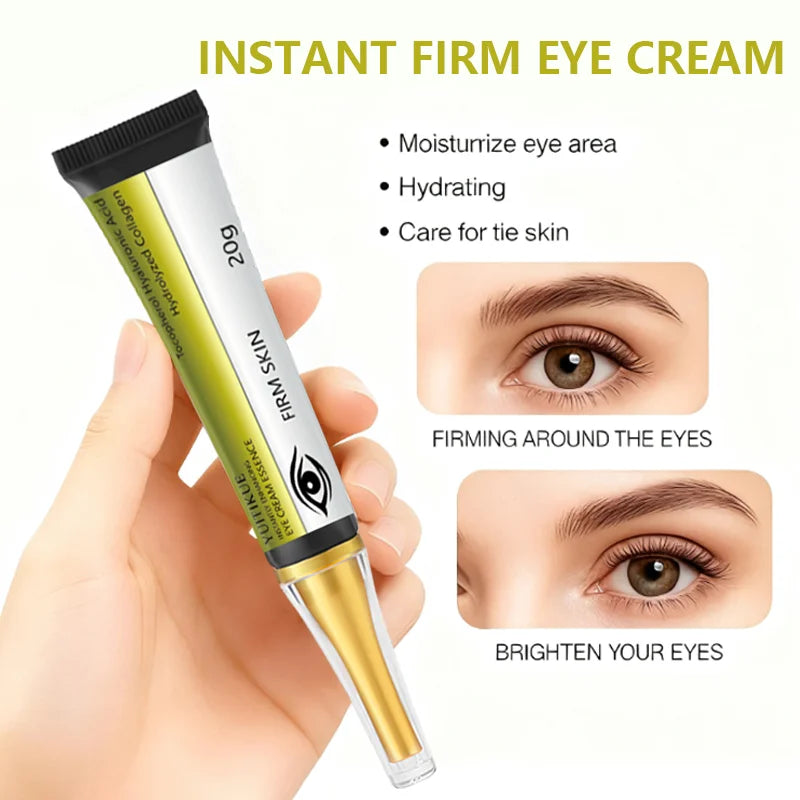 Anti-Wrinkle Hyaluronic Acid Eye Cream Serum, Anti-Dark Circles, Anti-Puffiness,Moisturizing Eyecream,Eyeskincare Beauty Product