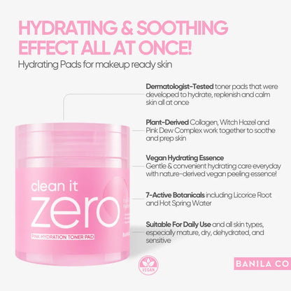BANILA CO Ultimate Skincare Cleanse Trio Original Bundle | Soothing & Hydrating Skincare Cleanse Set
