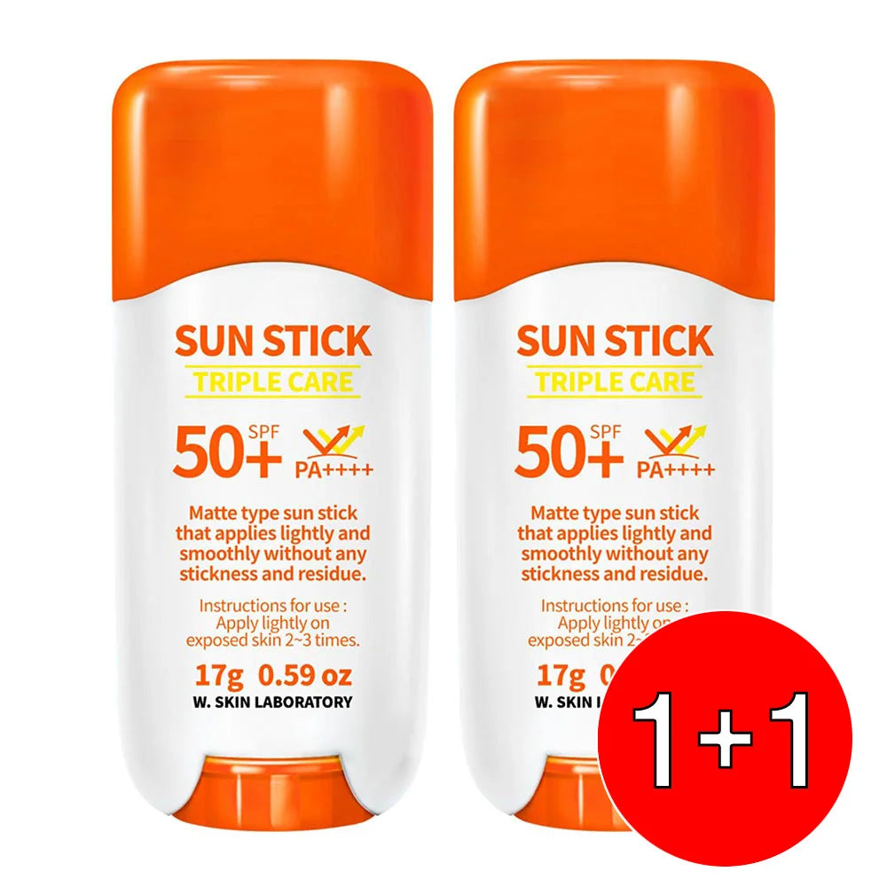 [1 + 1]W Skin Research Institute Handheld Sun Cream Triple Care Sun Stick 17G