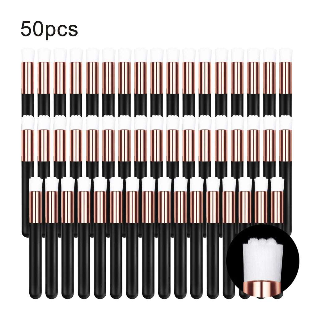 5/20/50/100Pcs Wimper Reinigingsborstel Lash Shampoo Borstel Voor Wimper Extensions Peel off Neus Porie Comedondrukker Tools
