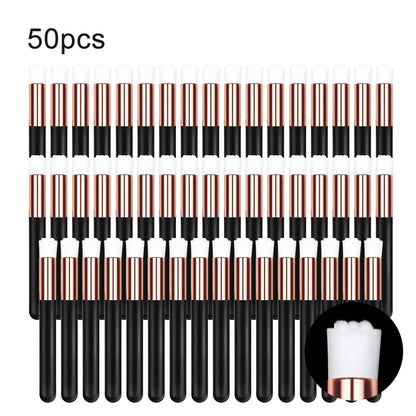 5/20/50/100Pcs Wimper Reinigingsborstel Lash Shampoo Borstel Voor Wimper Extensions Peel off Neus Porie Comedondrukker Tools