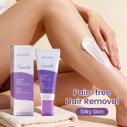Moisturizing Hair Removal Cream – Gentle Body Hair Removal Lotion