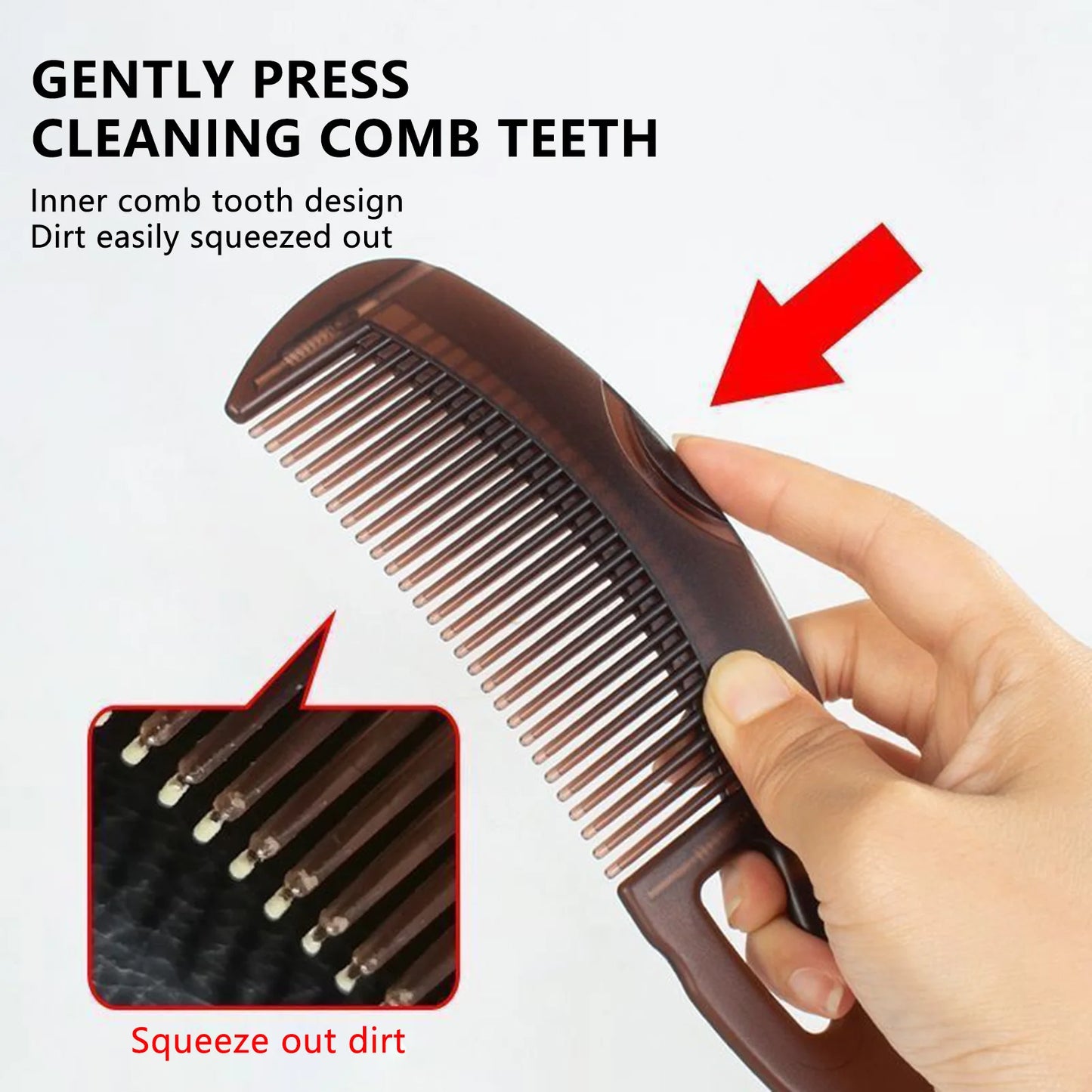 Scalp Massage Hair Dressing Comb – Energy Hair Styling & Scalp Care Tool