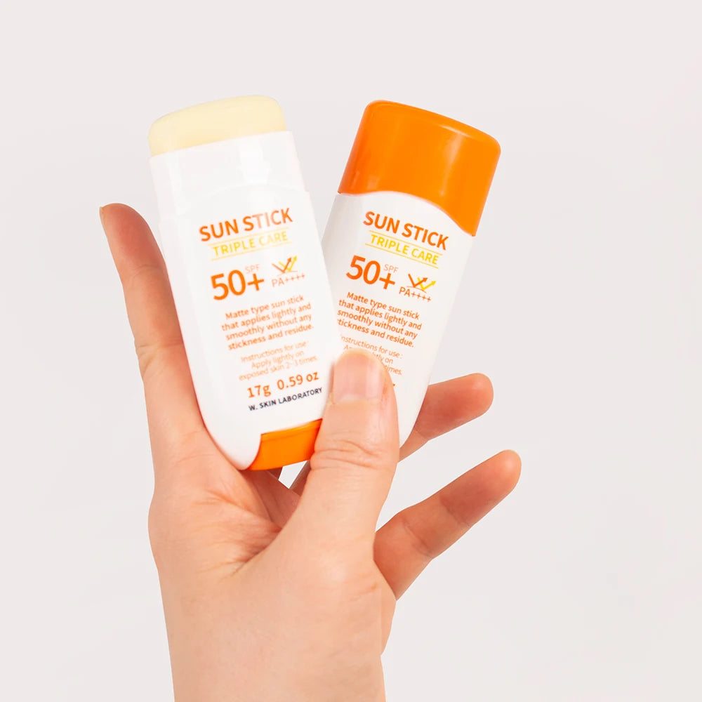 [1 + 1]W Skin Research Institute Handheld Sun Cream Triple Care Sun Stick 17G