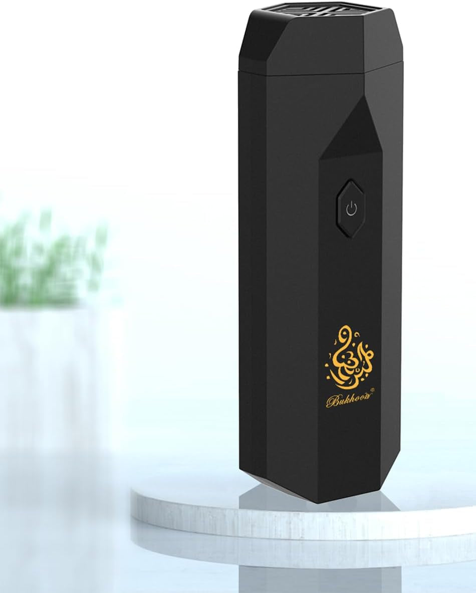 Portable Electric Bakhoor Incense Burner – Rechargeable Aroma Diffuser for Home & Car