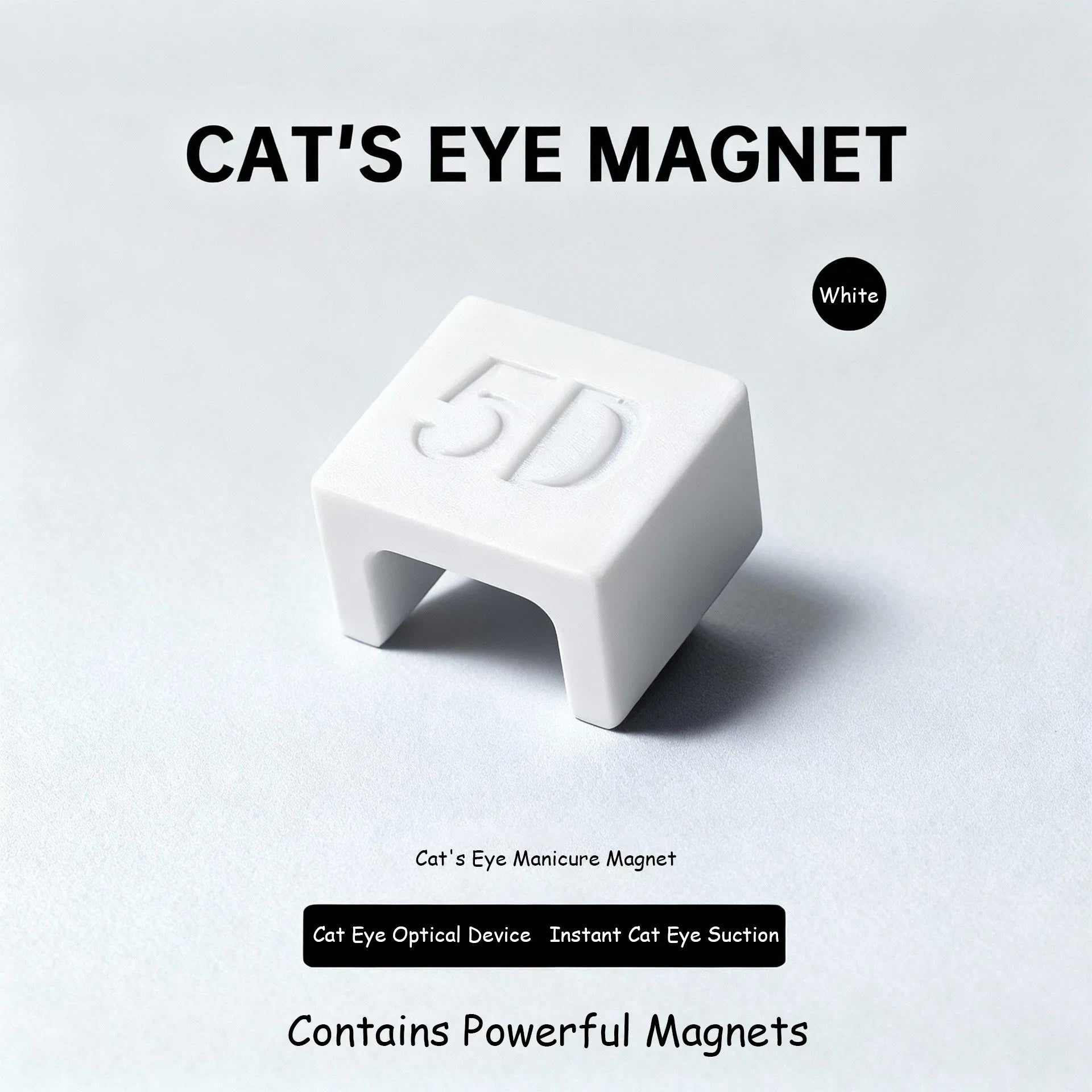Transform Your Nails with the 5D Automatic Cat Eye Magnet - Create Stunning Cat Eye Gel Effects with Ease!