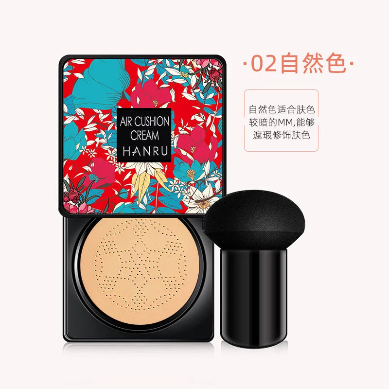 Mushroom Air Cushion BB Cream – Moisturizing Concealer Foundation & CC Cream