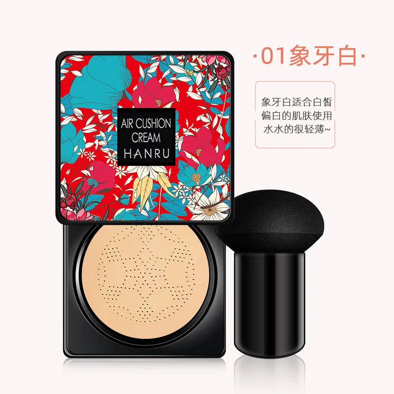 Mushroom Air Cushion BB Cream – Moisturizing Concealer Foundation & CC Cream