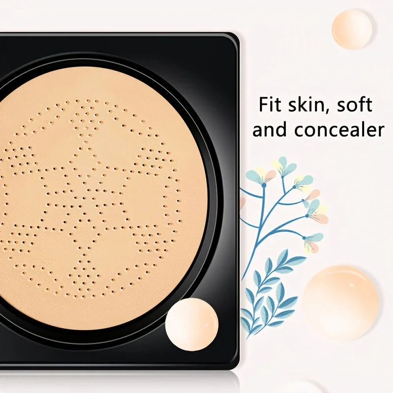 Mushroom Air Cushion BB Cream – Moisturizing Concealer Foundation & CC Cream