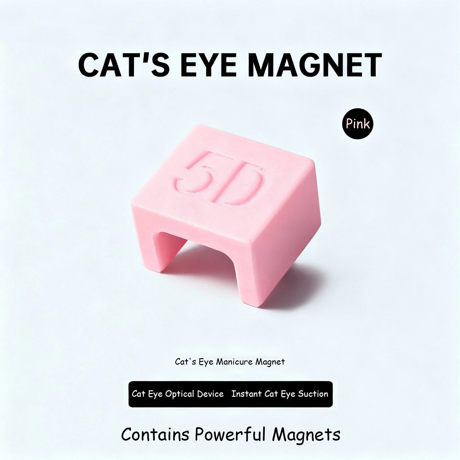 Transform Your Nails with the 5D Automatic Cat Eye Magnet - Create Stunning Cat Eye Gel Effects with Ease!