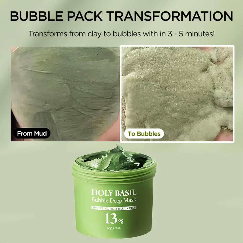 Korean Bubble Facial Mask – Deep Cleansing & Pore Care Skincare
