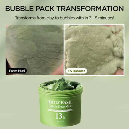 Korean Bubble Facial Mask – Deep Cleansing & Pore Care Skincare