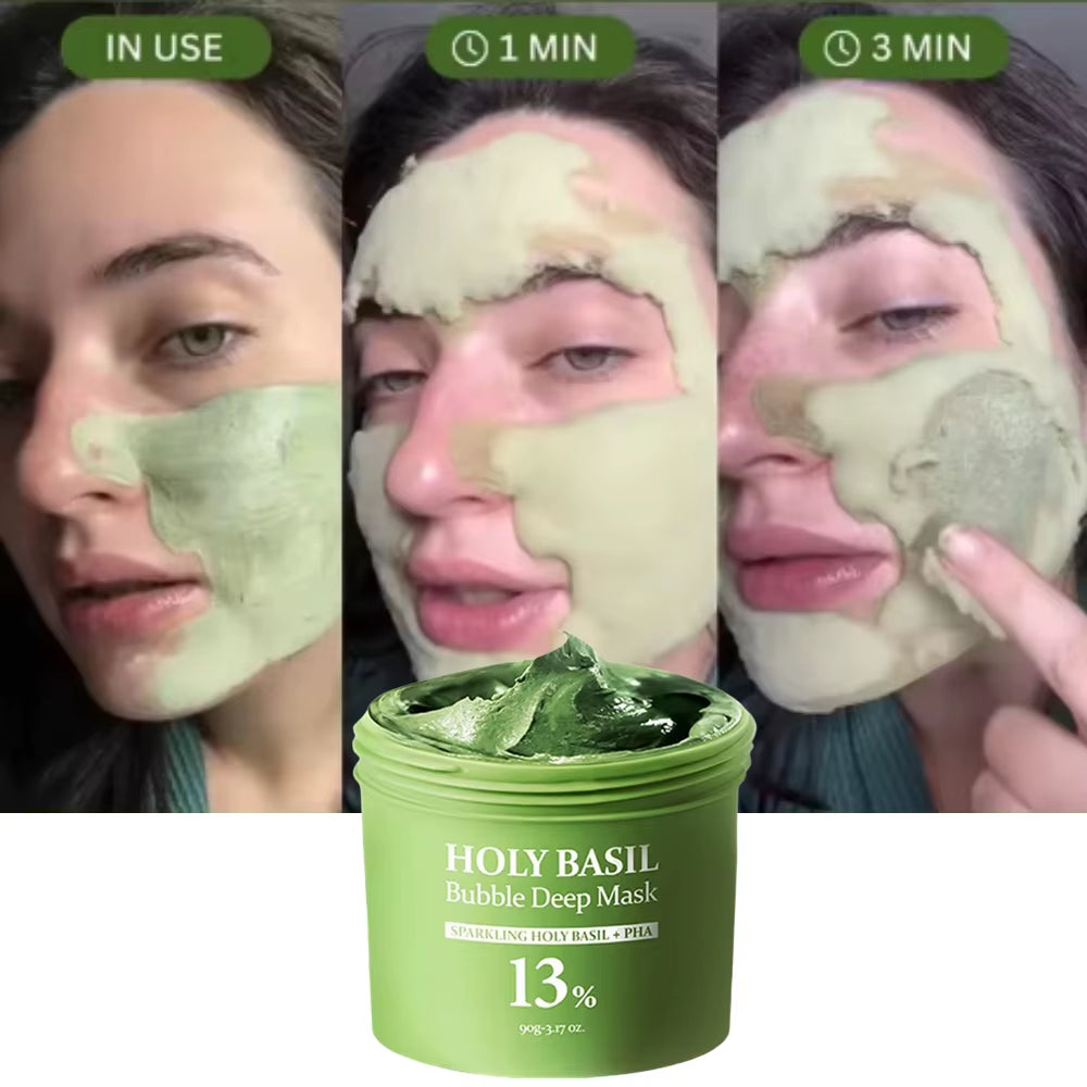 Korean Bubble Facial Mask – Deep Cleansing & Pore Care Skincare