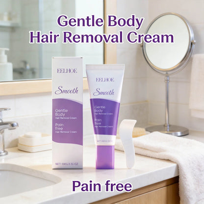 Moisturizing Hair Removal Cream – Gentle Body Hair Removal Lotion