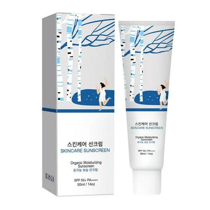 2/1Pcs SPF50+ Sunscreen Cream Centella Strong UV Protection Water-Based Sunscreen Sun Body Sunblock Moisturizing Skin Care