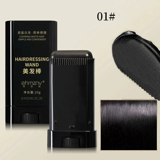 Quick Touch-Up Hair Color Stick – Temporary Hair Dye Pen & Gray Hair Coverage Comb (3 Colors)