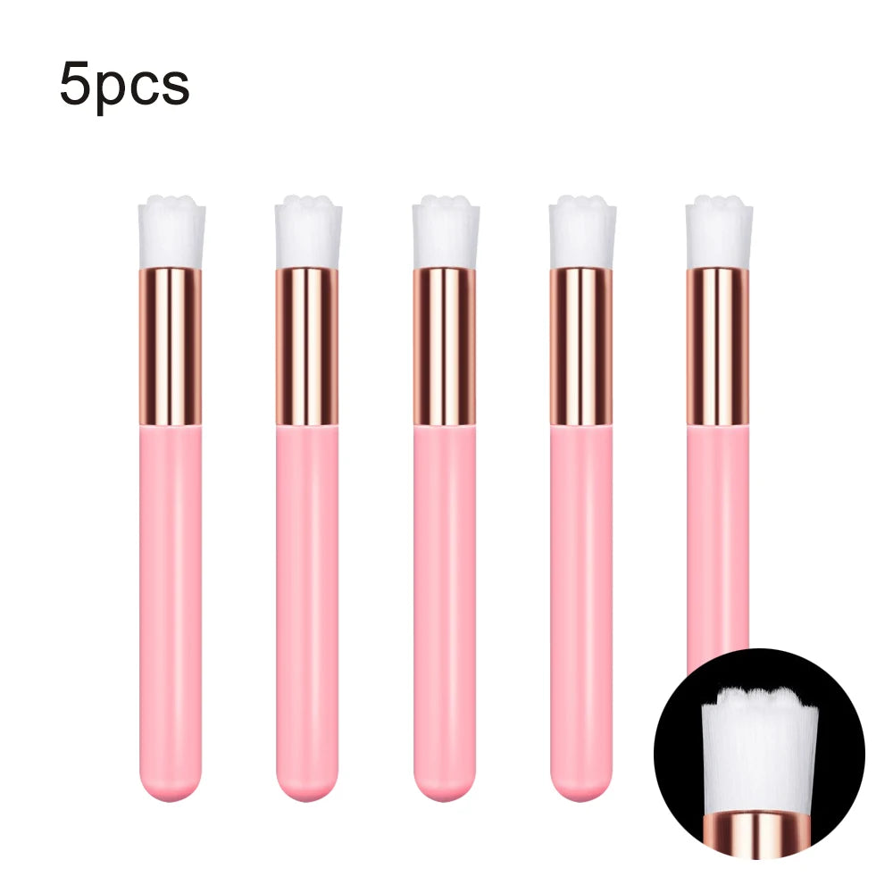 5/20/50/100Pcs Wimper Reinigingsborstel Lash Shampoo Borstel Voor Wimper Extensions Peel off Neus Porie Comedondrukker Tools