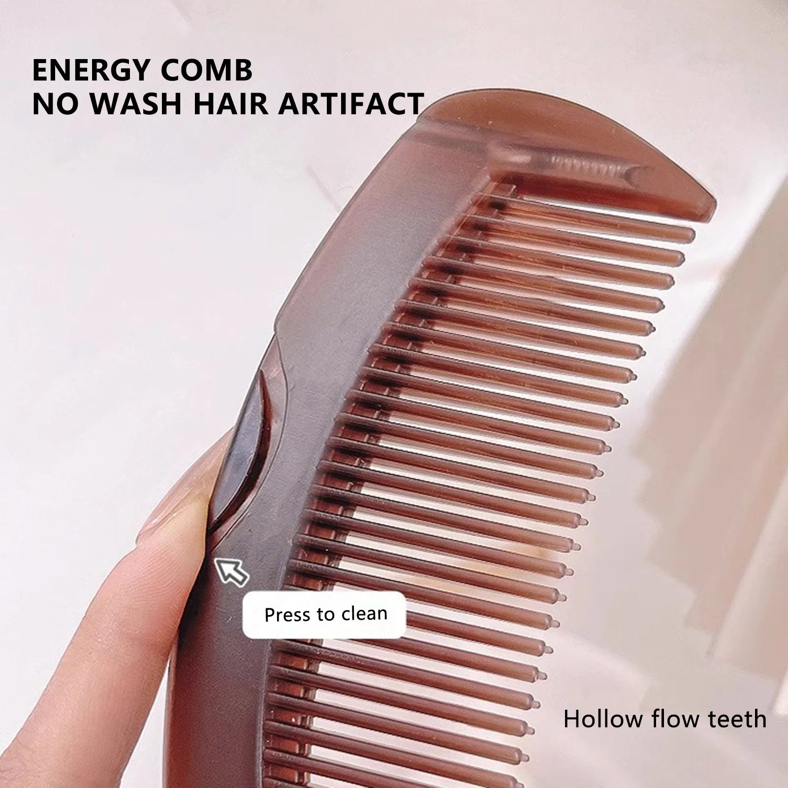 Scalp Massage Hair Dressing Comb – Energy Hair Styling & Scalp Care Tool