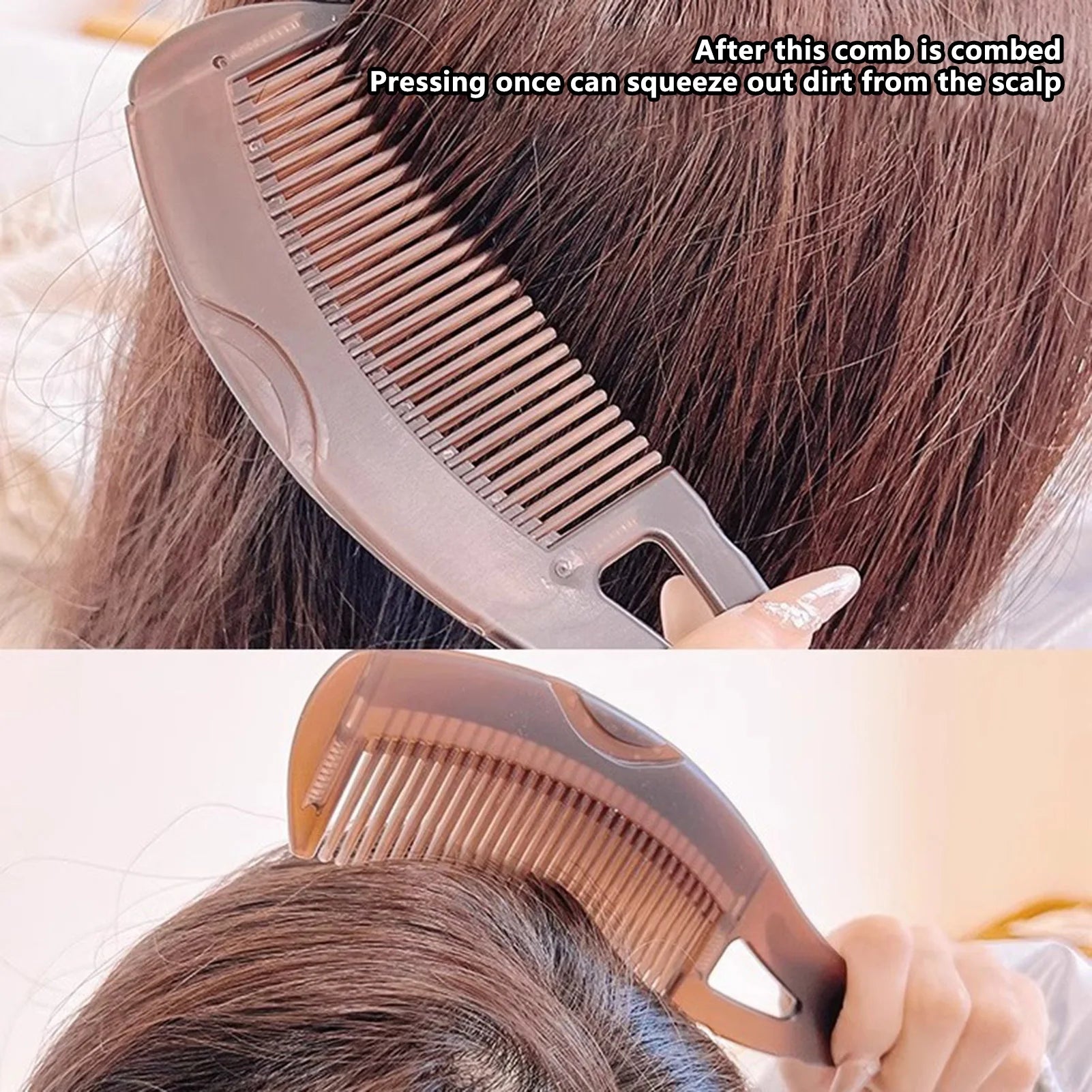 Scalp Massage Hair Dressing Comb – Energy Hair Styling & Scalp Care Tool