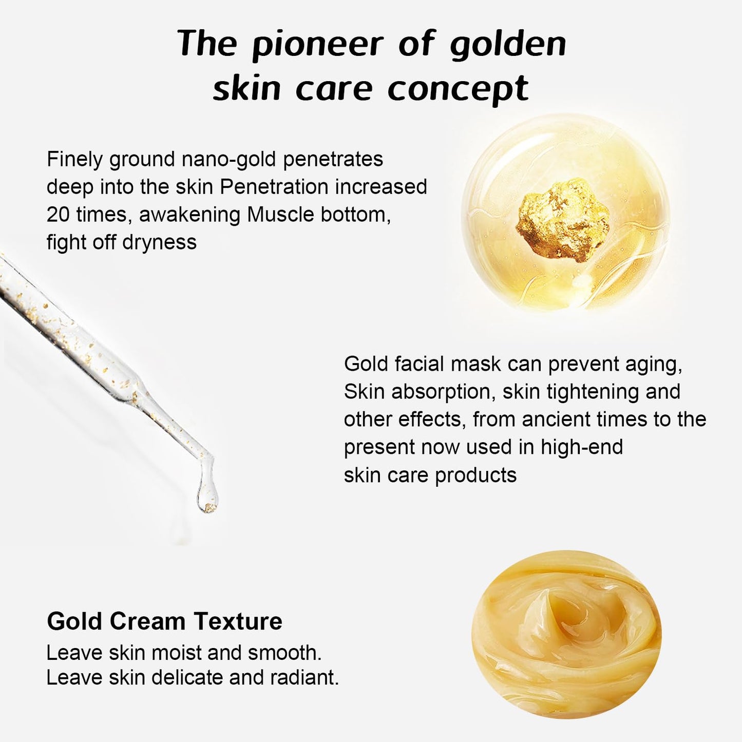 24K Gold Peel-Off Face Mask – Hydrating & Deep Cleansing Skincare (2PCS)