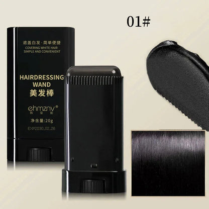 Quick Touch-Up Hair Color Stick – Temporary Hair Dye Pen & Gray Hair Coverage Comb (3 Colors)