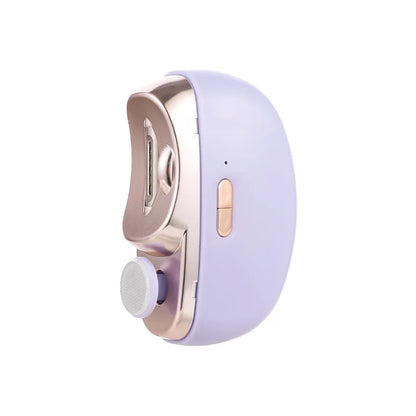 Electric Nail Clipper with Grinder & LED Light – Automatic Rechargeable Nail Trimmer for Baby & Adults